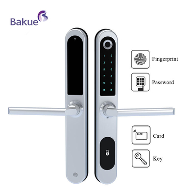 Узкий алюминиевый каркас Bluetooth Smart Door Lock для квартиры
