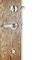 Антикварные дверные ручки Цинковый сплав Подходит для правой / левой двери с внутренним рычагом