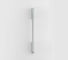 Хром / Мат серебро декоративные ящик тянет ручка цинковый сплав овальная форма