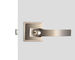 Сатин Никелевые трубчатые дверные замки высокая безопасность 3 латуни ключи 60 мм Backset