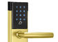 Золотой замок двери Electroinc Открыт паролем или механическим ключом