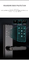 Цифровые отпечатки пальцев Умный дверной замок водонепроницаемый электрический с APP TTLOCK BLE Wifi