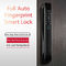 4200MAH Литий батарея Авто-сигнализатор отпечатки пальцев дверной замок классический черный