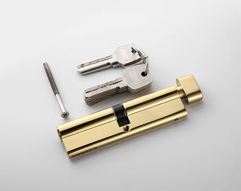 Золотая латунь дверной замок цилиндр 110 мм высокая безопасность с подвижкой