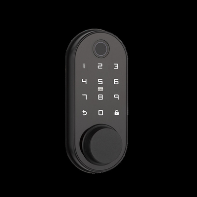 FCC Smart Deadbolt Lock Door Lock With Fingerprint Code Card APP Wi-Fi Funciton (Умный замок с замком на дверях с отпечатками пальцев)