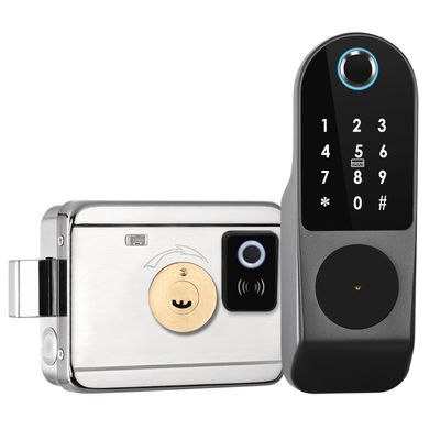 Bluetooth без ключа биометрический отпечаток пальца замок двери водонепроницаемый
