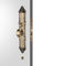 Антикварные латуниные дверные ручки одноцилиндровые роскошные ручки цинковый сплав