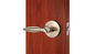 Цинковый сплав трубчатые дверные замки высокая безопасность 3 латуни ключи Сатин никель