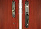 Роскошные латунные дверные ручки американский стандарт цилиндр цинковый сплав