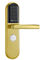PVD gold Smart Electronic Digital IC Card Password Door Lock (SUS304) (Умная электронная цифровая карта с ключом к двери)