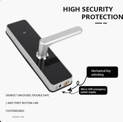 Умный замок входных дверей дома с Bluetooth WiFi RFID и бесключевым входом