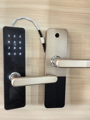 Алюминиевый сплав с окрашенной отделкой Bluetooth дверной замок дистанционное управление с Bluetooth / Wi-Fi подключения