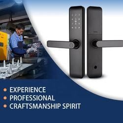 Окрашенные Bluetooth WiFi RFID Безключевые смарт-замки для квартир Дом Вход В дверь Комната В дверь