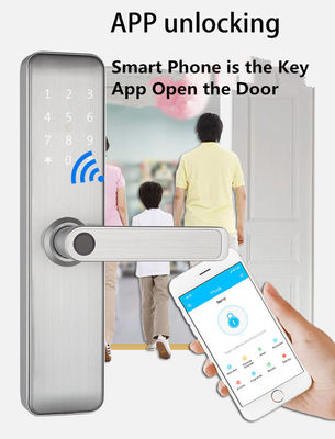 Bluetooth WiFi RFID Безключевый Умный Замок Дверь Для Дома Вход Дверь В комнату