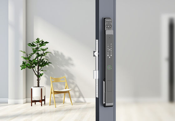 Алюминиевый коммерческий смарт-замок, распознавание лица, видео Cat Eye Palm Vein Unlocking IP65