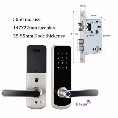 eKey Controller Type RFID Door Lock Featuring 2pcs Mechanical Key Durable Access Control Device for Various Environments (Ключевой контроллер электронной связи типа RFID с механическим ключом)