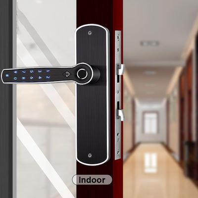 Умный TTlock FPC отпечаток пальца дверной замок Bluetooth с обратимой ручкой
